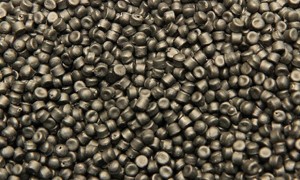 MBA Polymers turns hard-to-recycle post-consumer plastics - such as those found in electronic waste and junked automobiles - into high-quality pellets like these, which are, in turn, used to make new products. Photograph: MBA Polymers MBA Polymers